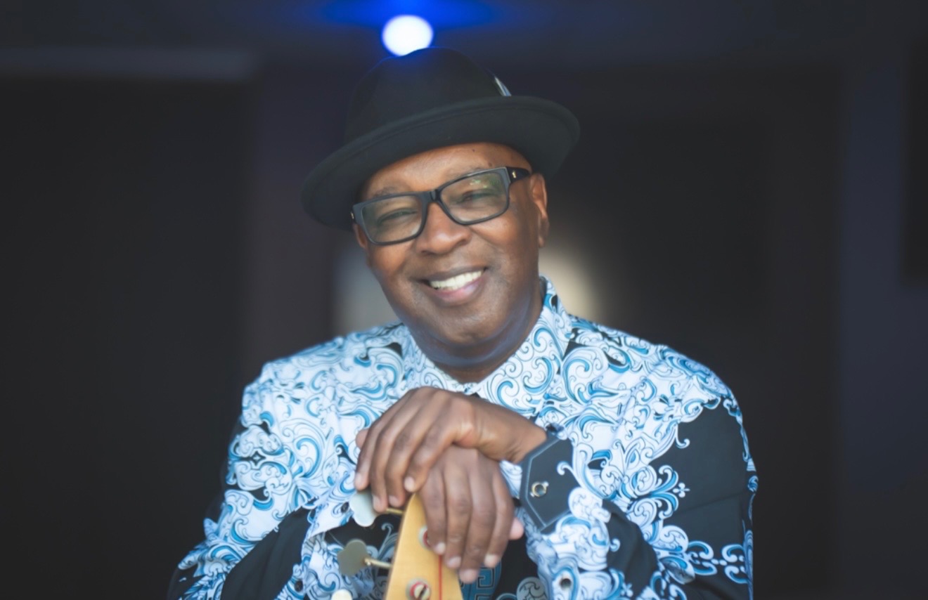 George Moye playing bass