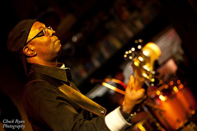 George Moye performing