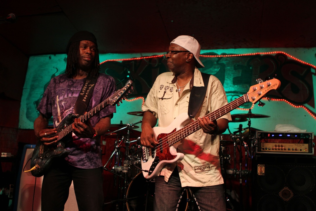 George Moye performing live