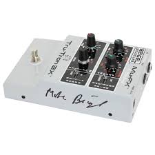Mu-FX pedal signed by Mike Beigel